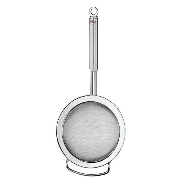 Rosle 7.9-Inch Fine Mesh Kitchen Stainless Steel Strainer