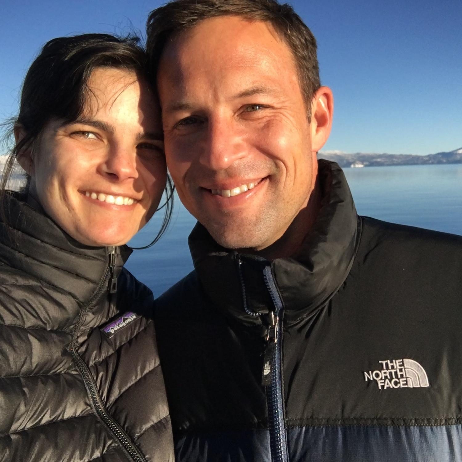 One of our first adventures together was a ski trip in Tahoe. Jamie learned Ed is a crappy skier. Ed learned Jamie prefers warmth to long outdoor adventures, but she will sing wherever you find her.