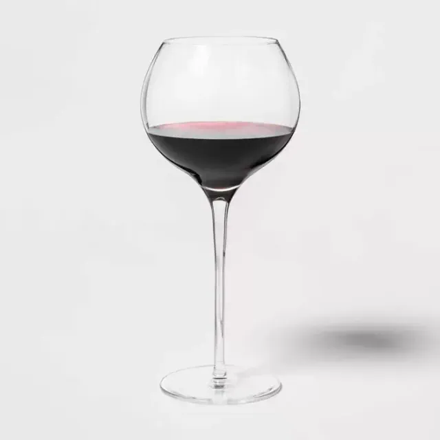 23.5oz 4pk Glass Ballooned Red Wine Glasses - Threshold™