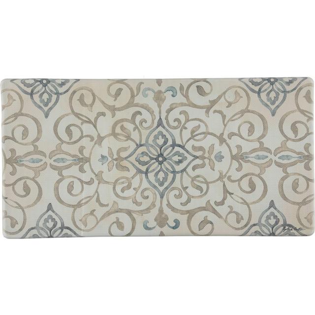 39 X 20 Pvc Rustic Medallion Anti-fatigue Kitchen Floor Mat - J&v  Textiles : Target