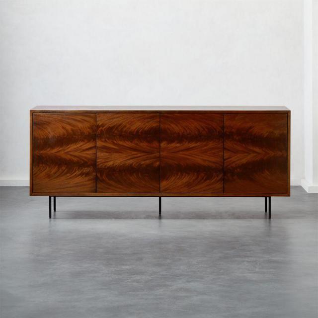 Clyde Mahogany Media Console