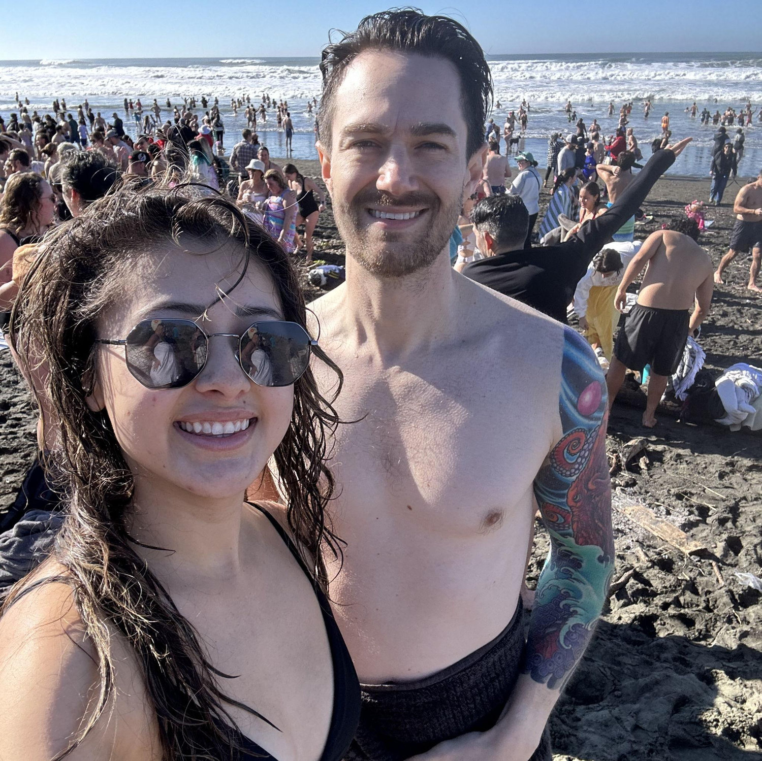 Polar Plunge - Ocean Beach, SF - January 2024