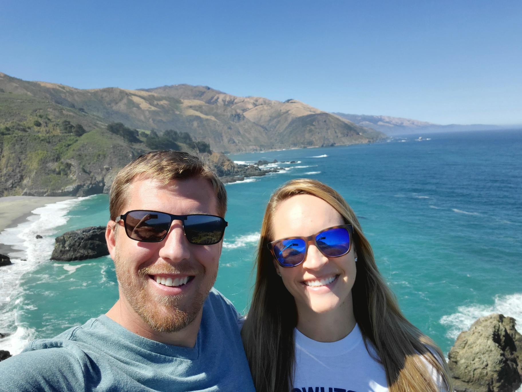 We celebrated Sarah's birthday in Big Sur in June 2021!
