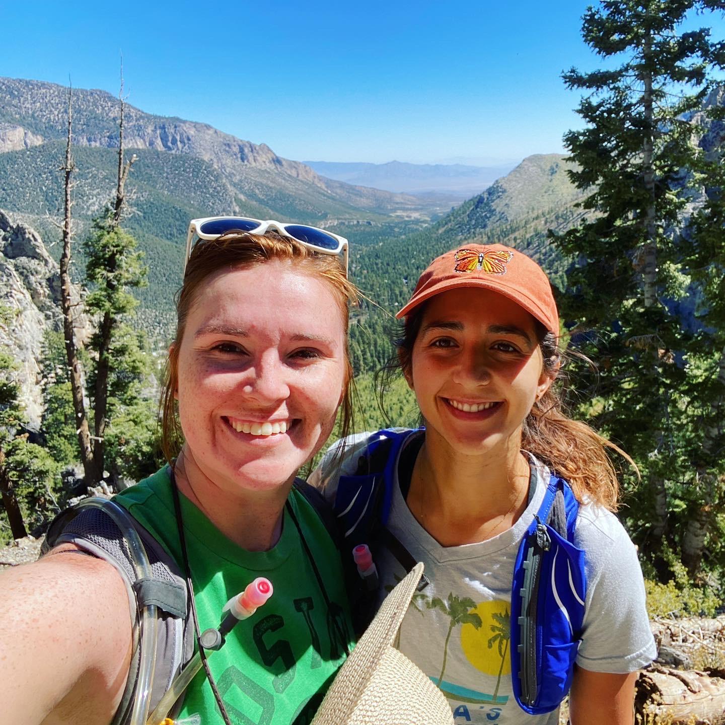 We hiked Cathedral Rock in Nevada. September 2022