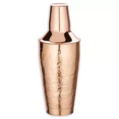 Old Dutch International Stone Hammered Copper Cocktail Shaker