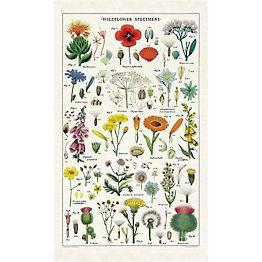 Wildflowers Tea Towel