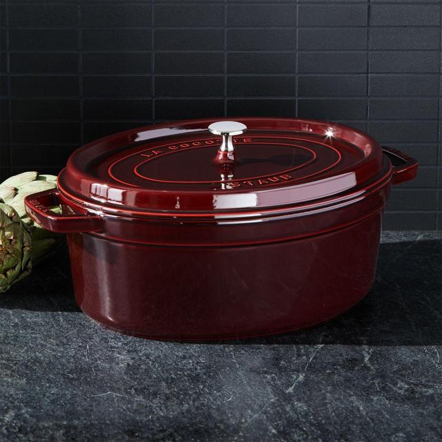 Staub ® 7-Qt Grenadine Oval Cocotte