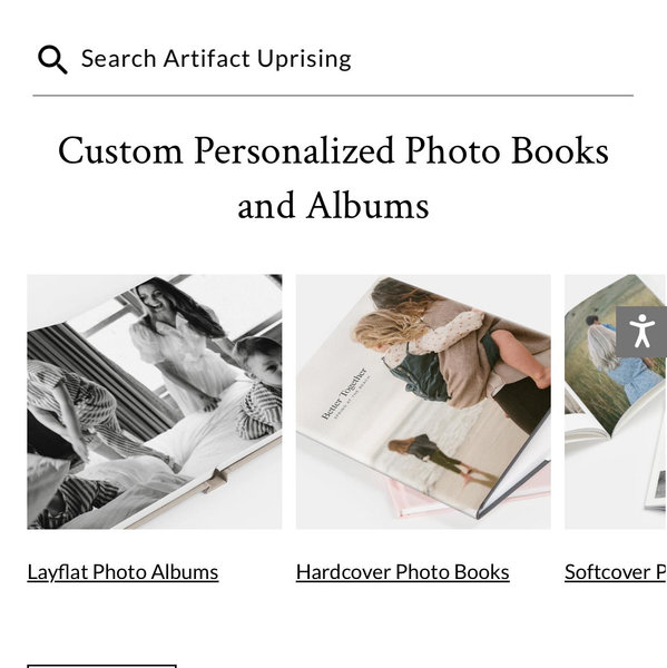 Artifact Uprising for Photobooks- E-Gift Card