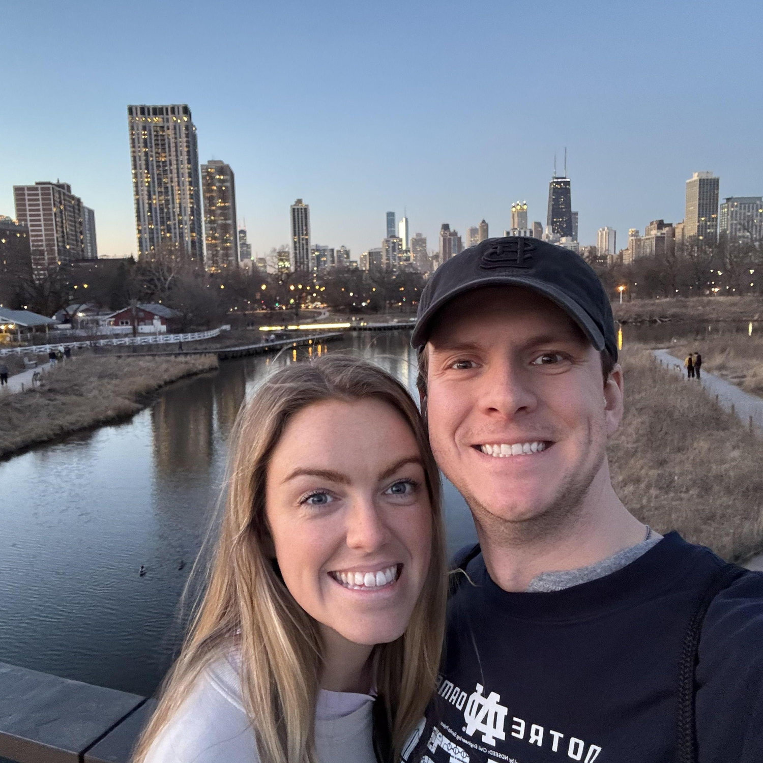 Just a random selfie walking around in Chicago!