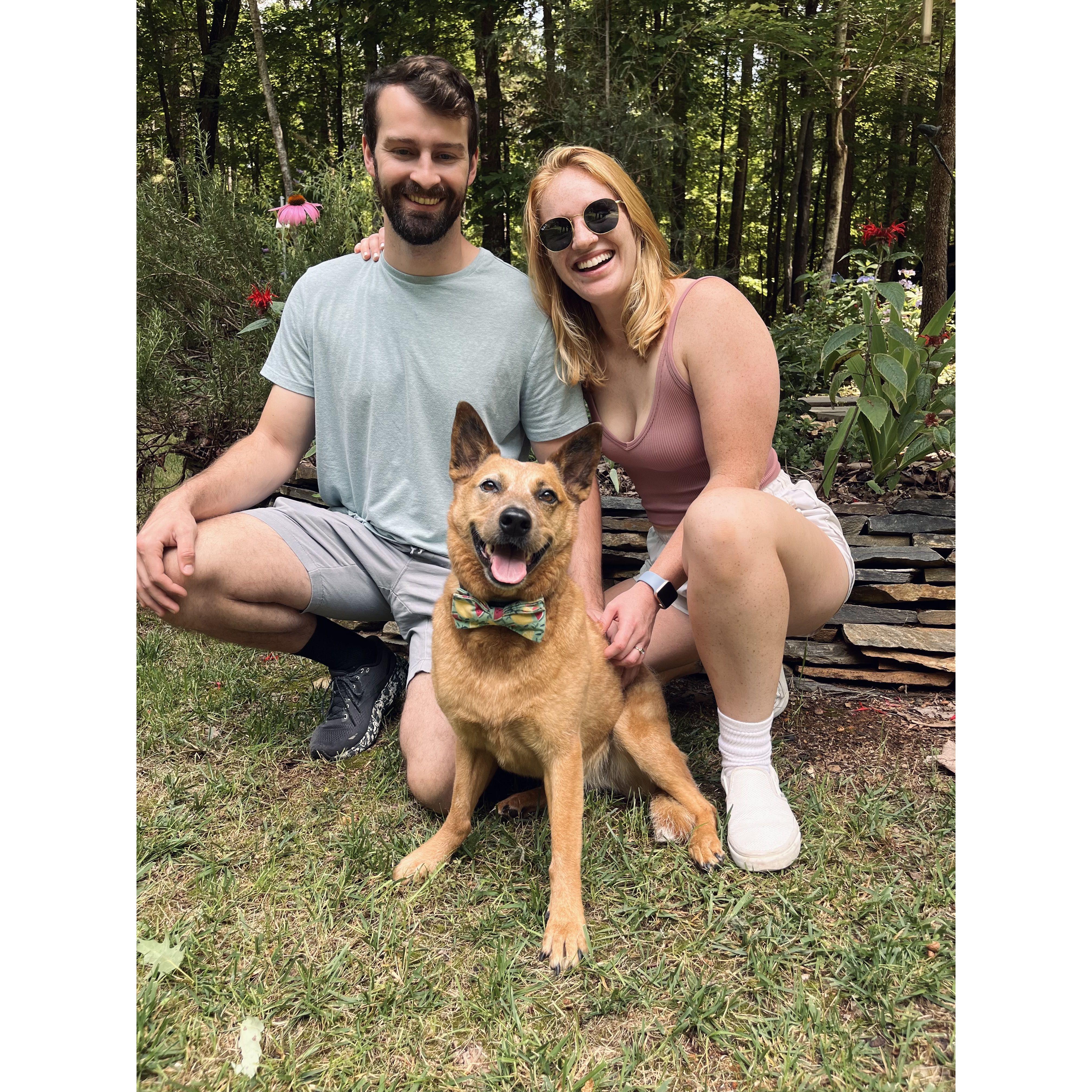 Post engagement family photo!