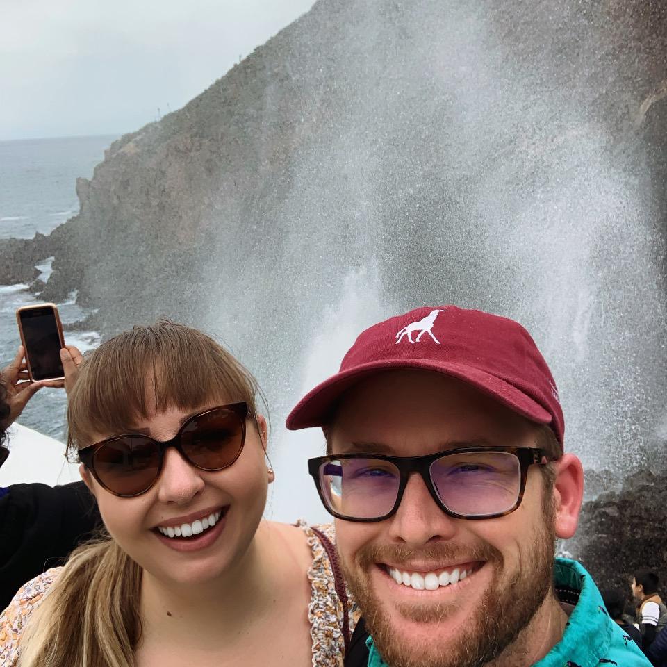 La Bufadora in Ensenada, Mexico