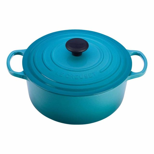 Signature 5 1/2 Quart Round Enamel Cast Iron French/Dutch Oven