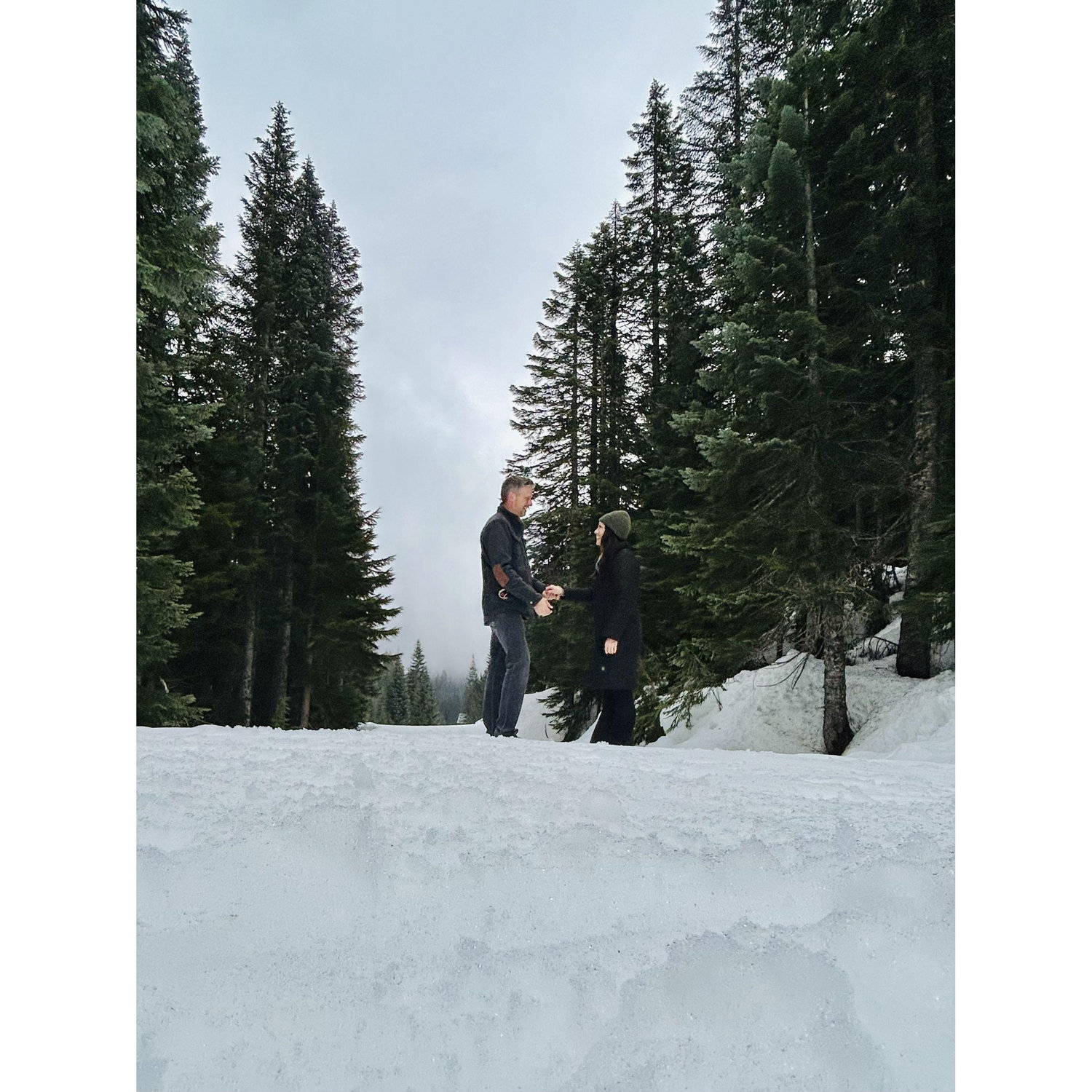 Walks at the pass, meeting halfway between Everett and Eburg