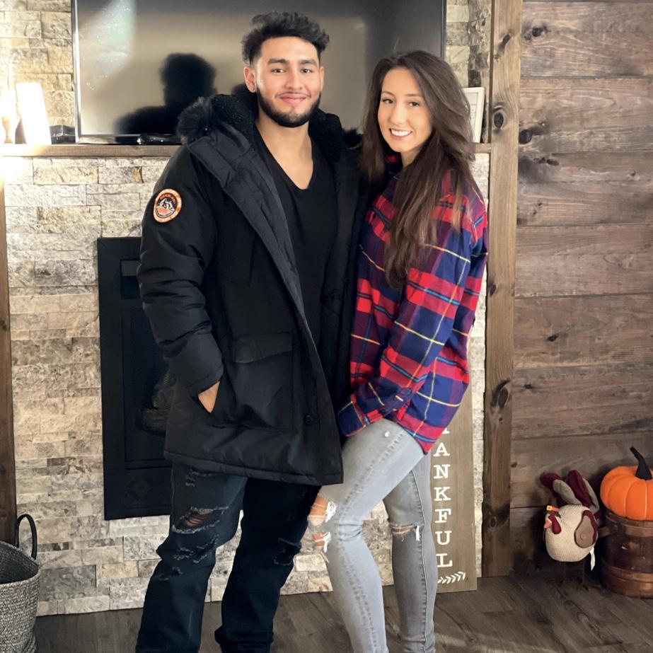 My first birthday together, I was turning 24 here, October 31, 2020.