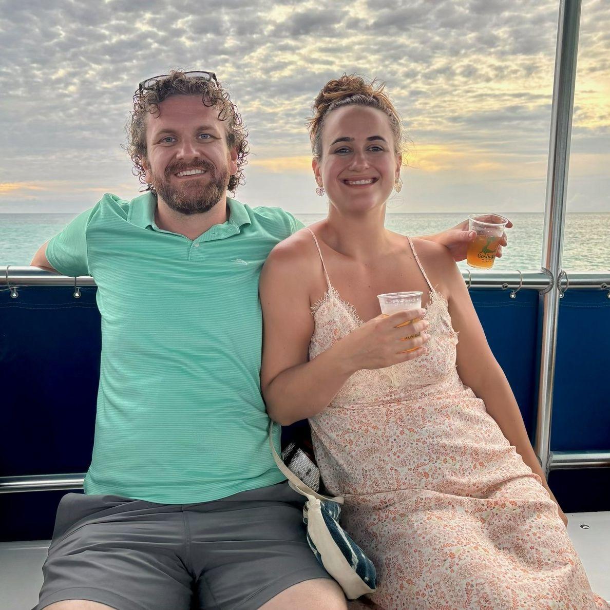 Sippin' rum in Bermuda