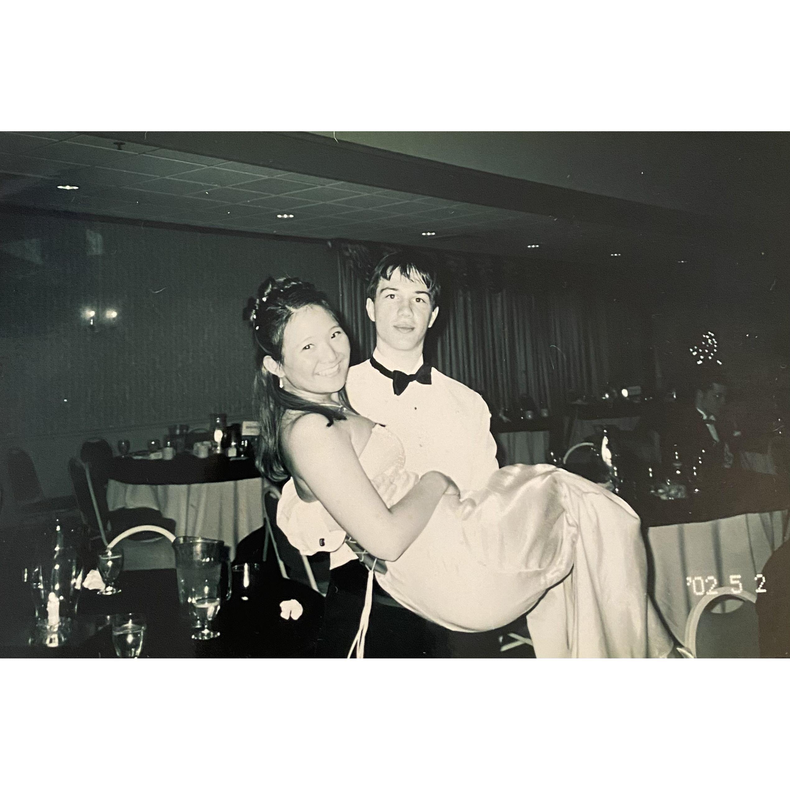 Walsh HS prom, 2002