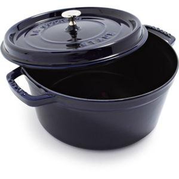 Staub Round Dutch Oven, 7 qt. in Marin