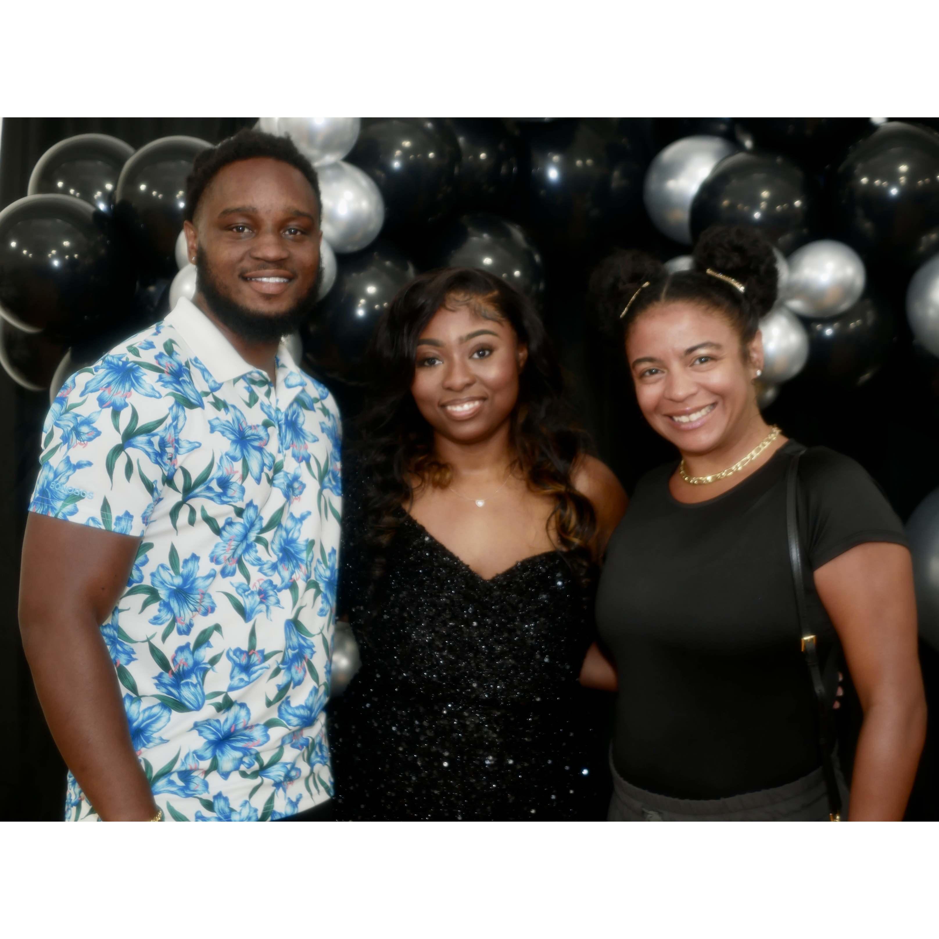 Our Engagement Party 07/03/2022: Brother of the bride and his fiance!