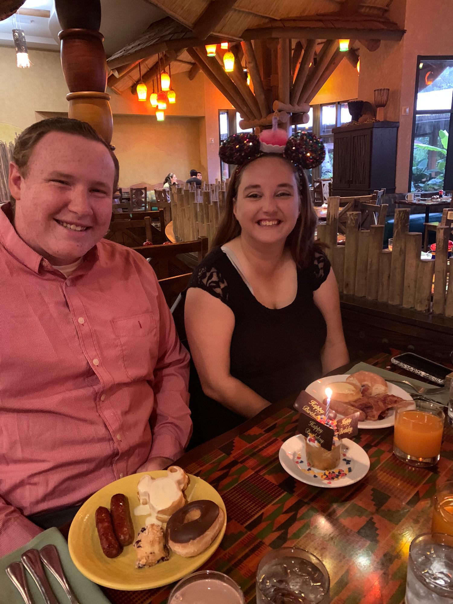 Celebrating Liz’s 25th birthday at Boma!
