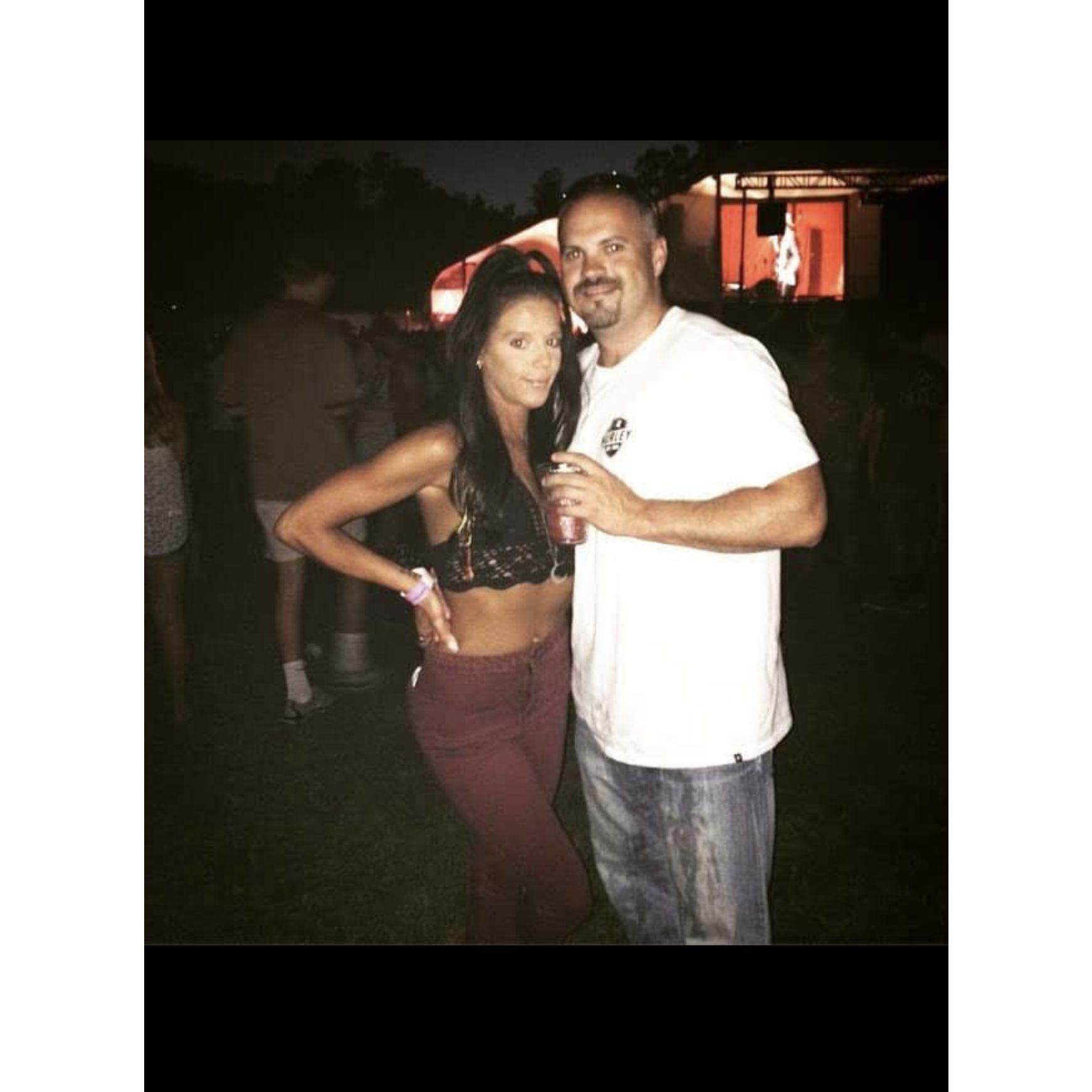 Us at the Eli Young Band Concert during our first year together.
