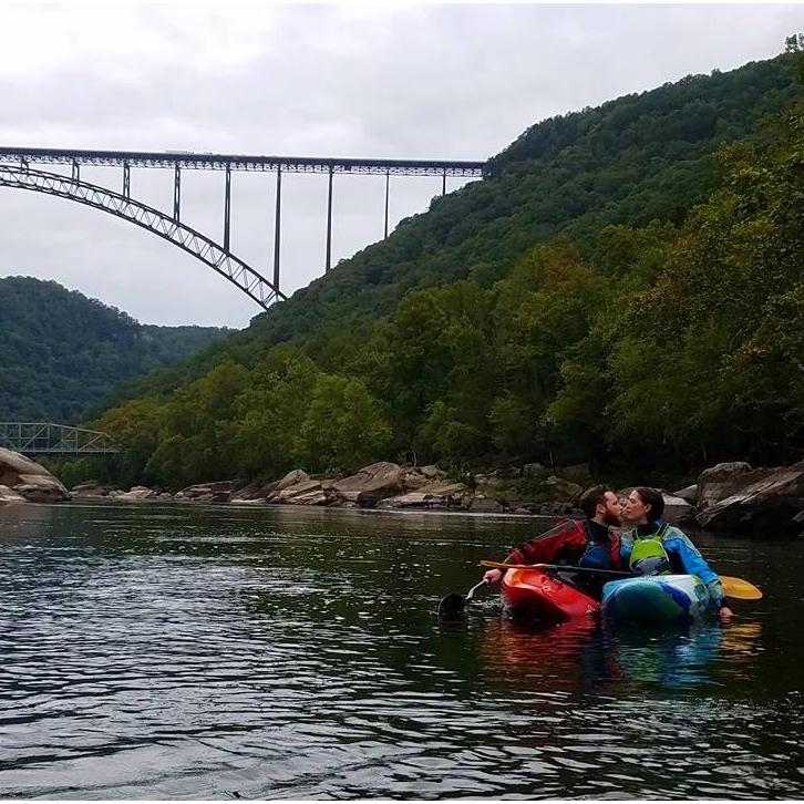 Kayaking on the New River