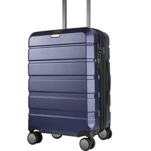 KROSER Hardside Expandable Carry On Luggage with Spinner Wheels & Built-in TSA Lock, Durable Suitcase Rolling Luggage with USB Port, Carry-On 20-Inch, Navy