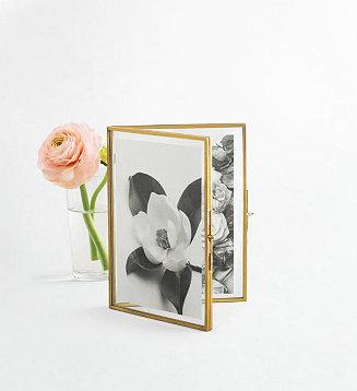 CLOSEOUT! 4x6 Glass Folded Frame, Created for Macy's
