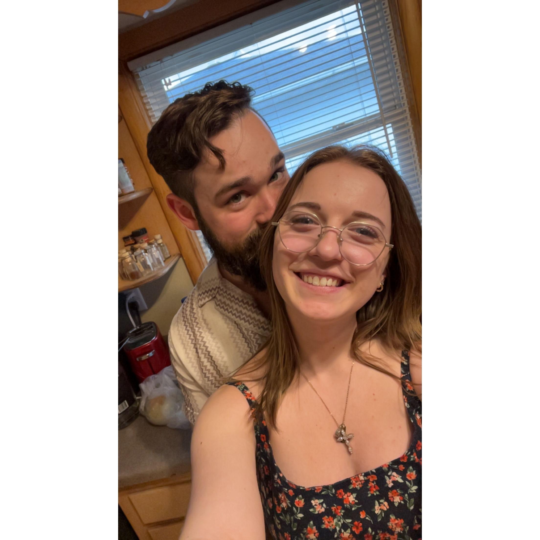 Sunday fundays (when Arden isn't working) involve church, meal prepping, and our church Grow Group. We met in this group and now he leads it (so proud)!