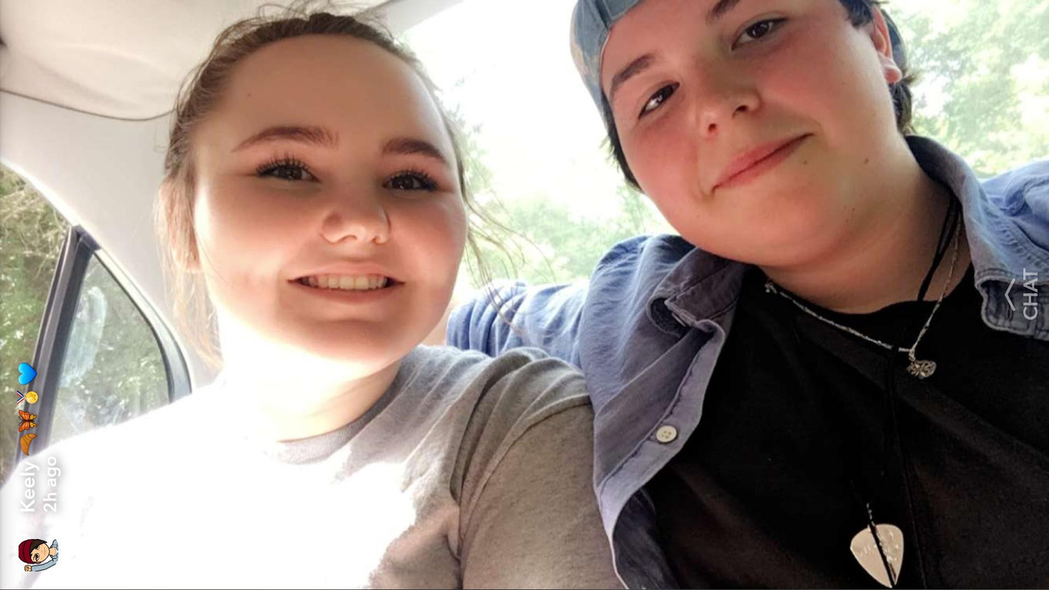 One of our first photos together on the way to Bull Hole in Salisbury