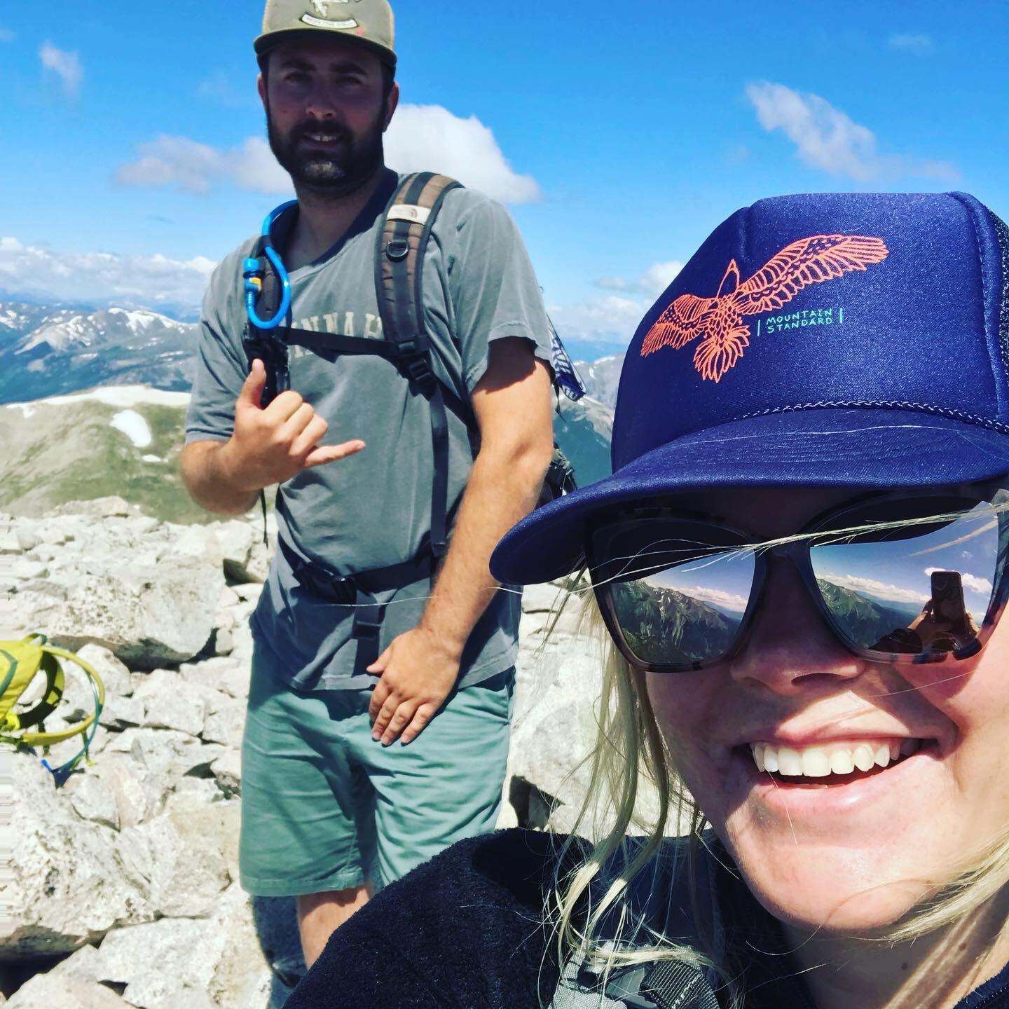 Our first 14er together!