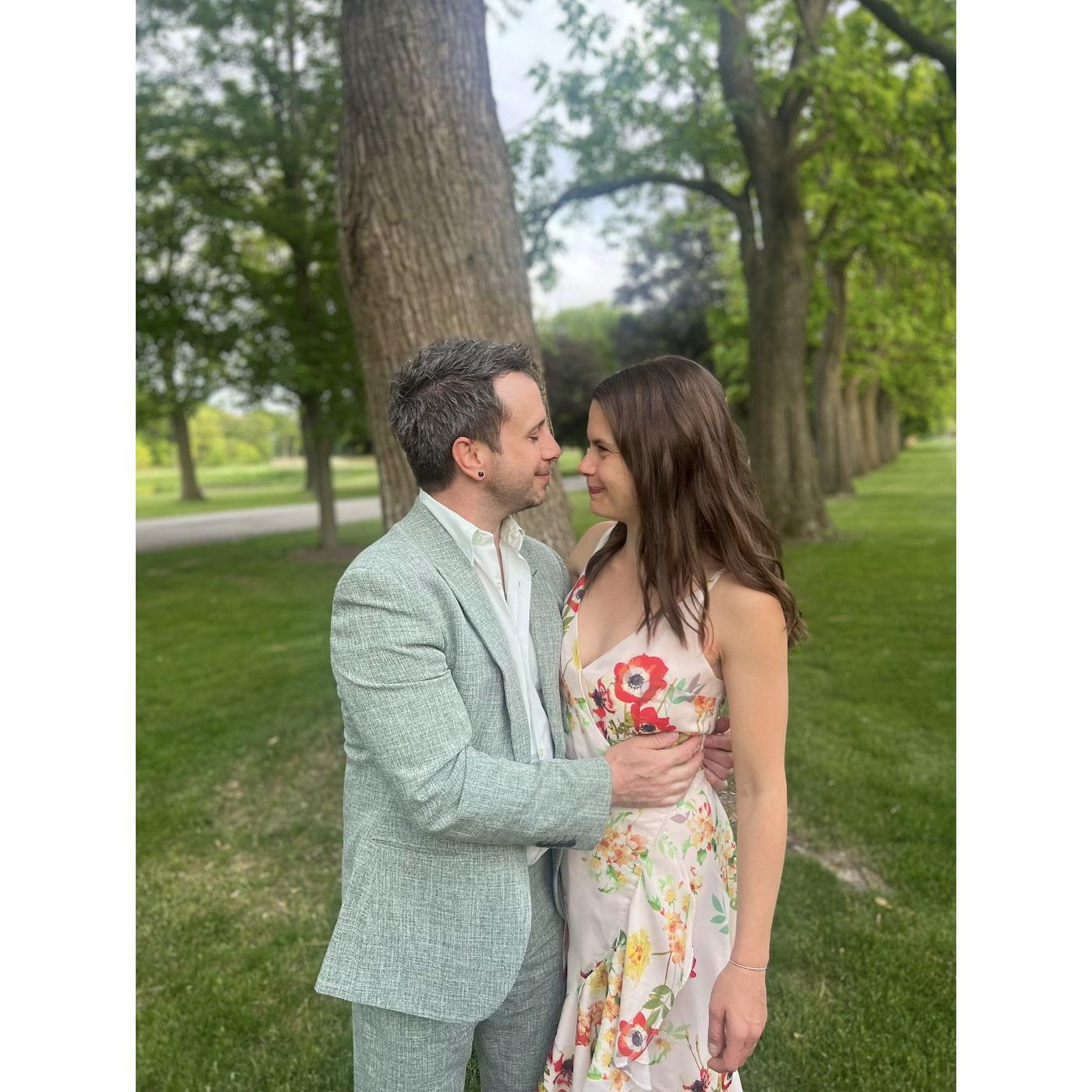 Natalie and James' wedding at Cantigny // May '23