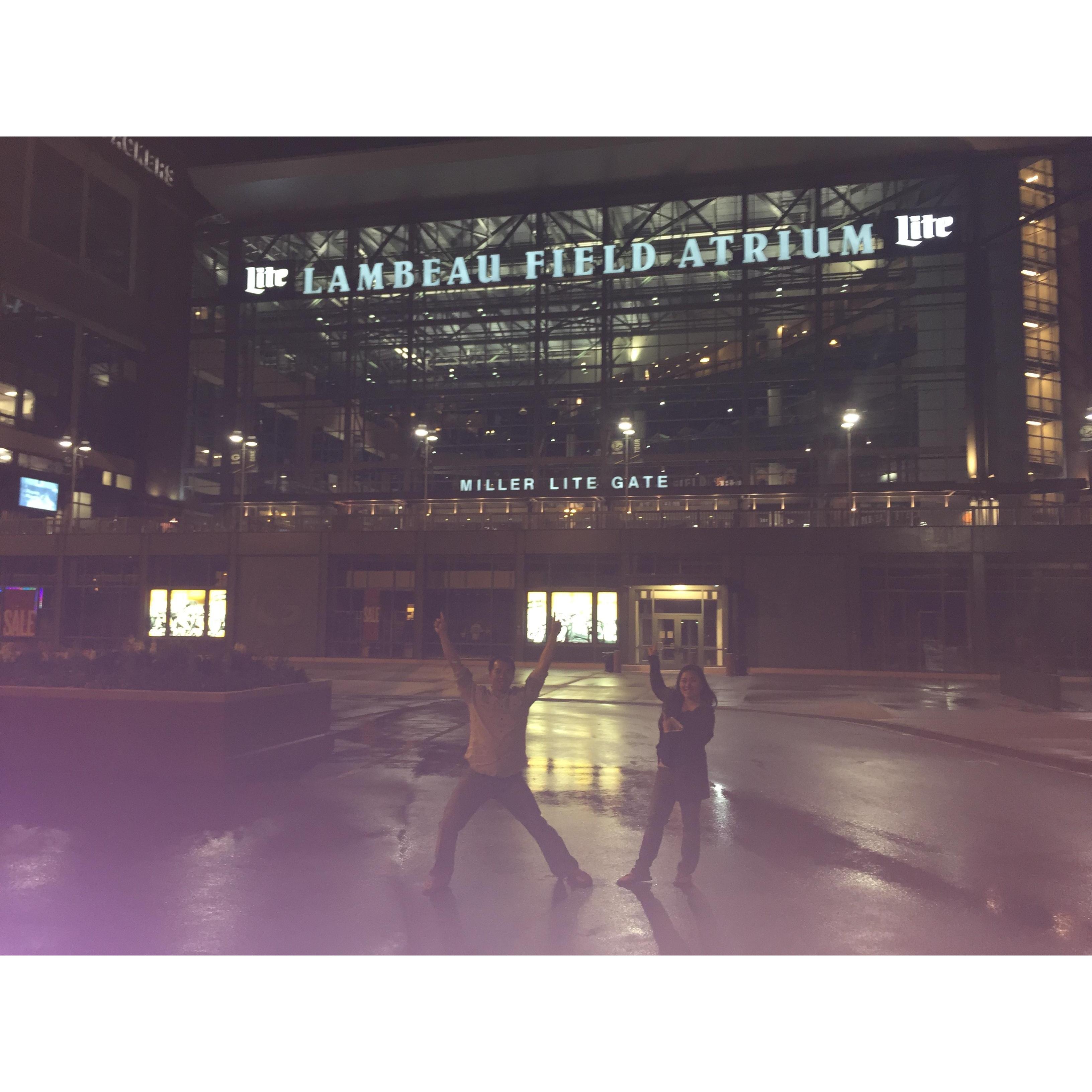 Lambeau Field Wisconsin 2016