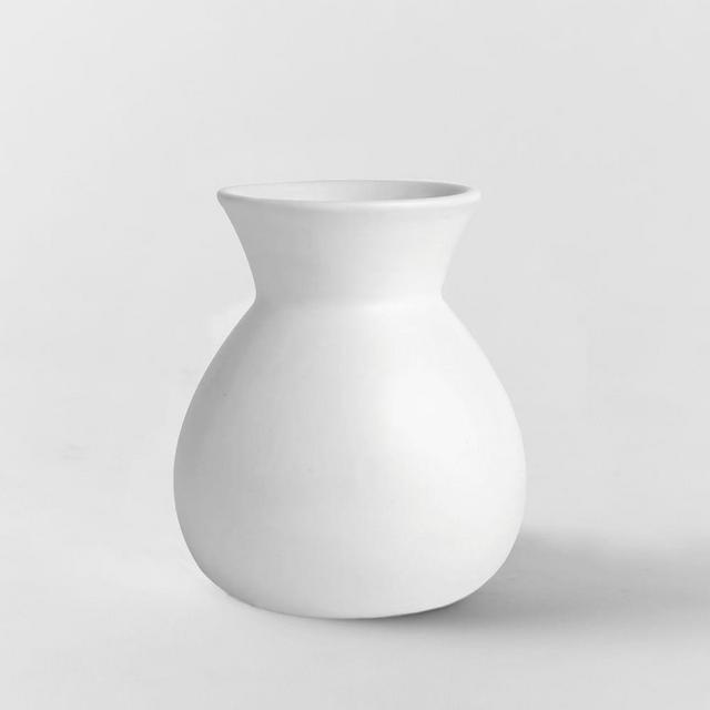 Pure White Ceramic Sack