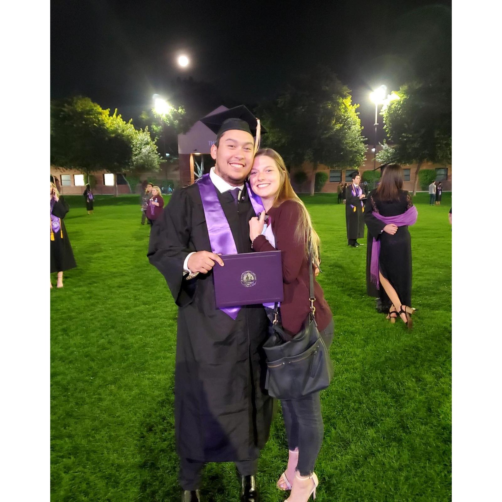 Congratulations Anthony! GCU Graduate