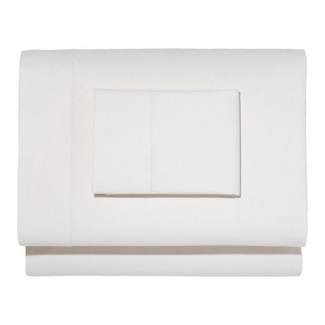 L.L.Bean 280-Thread-Count Pima Cotton Percale Sheet Set | White
