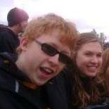 2010: At a Mizzou football game, when we were "just friends."