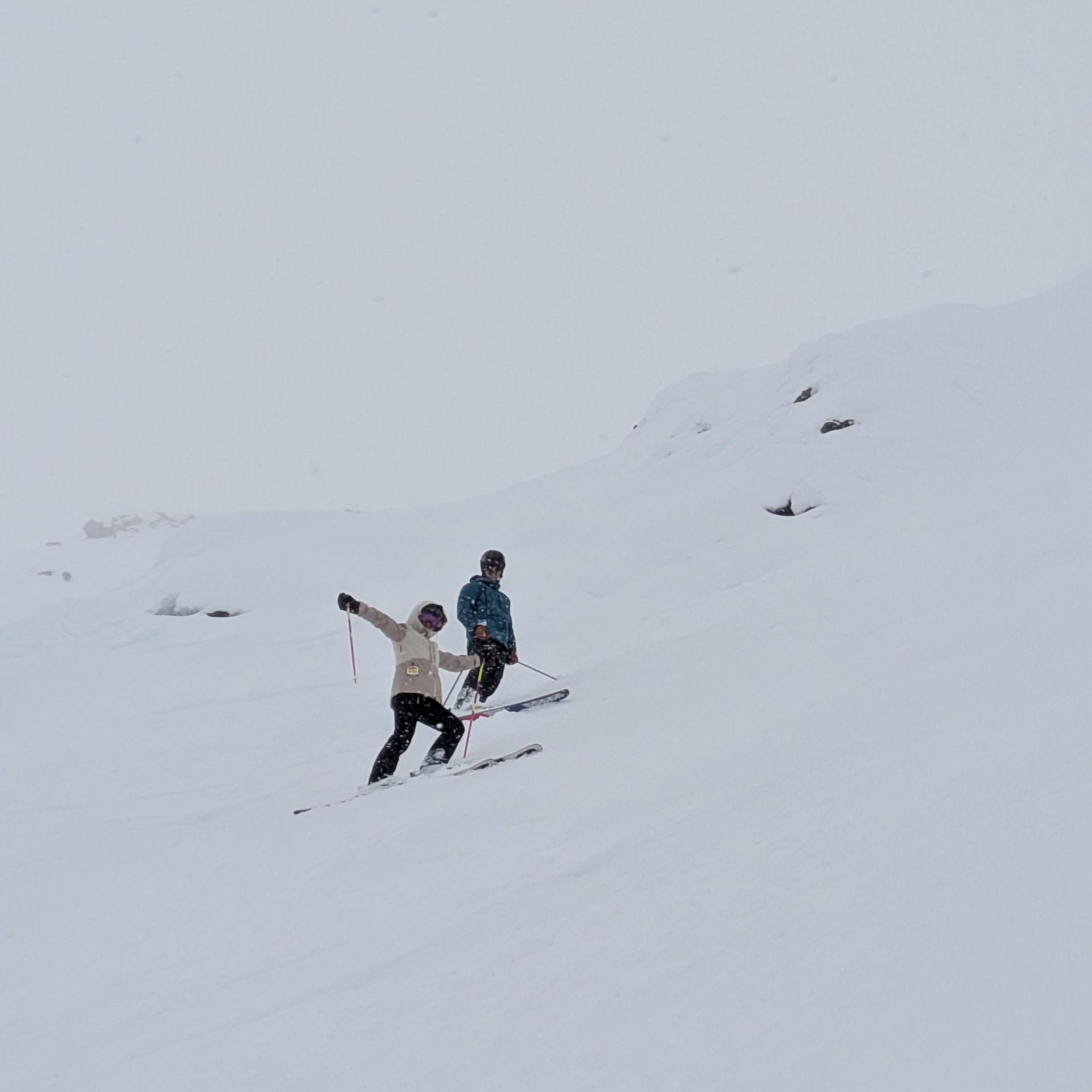 Skiing in Lake Louise