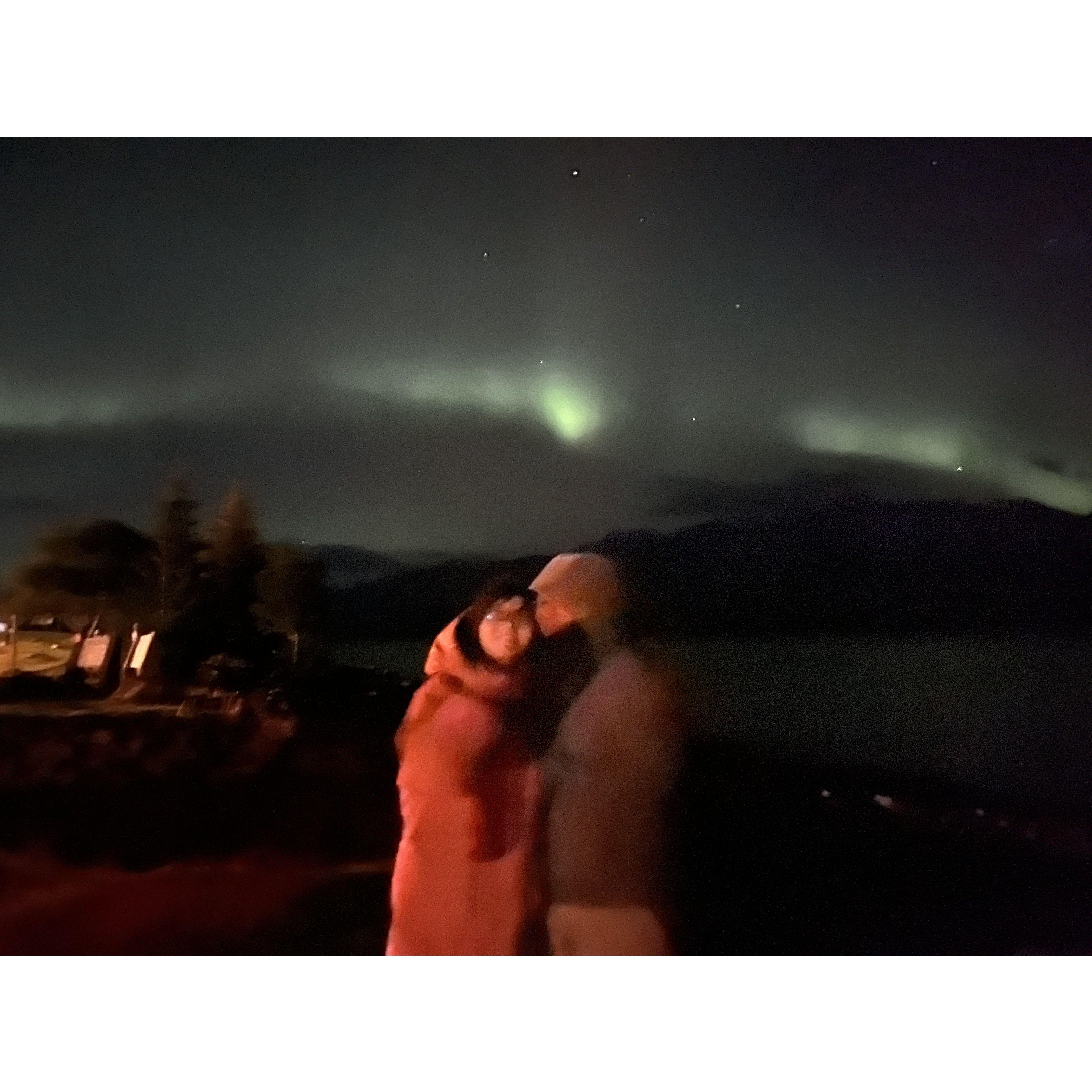 Memory with aurora.