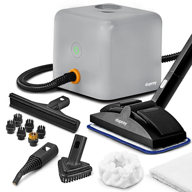 Dupray NEAT Plus™ Steam Cleaner - Powerful Multi-Purpose Steamer for Deep Cleaning Floors, Upholstery, Grout, and More