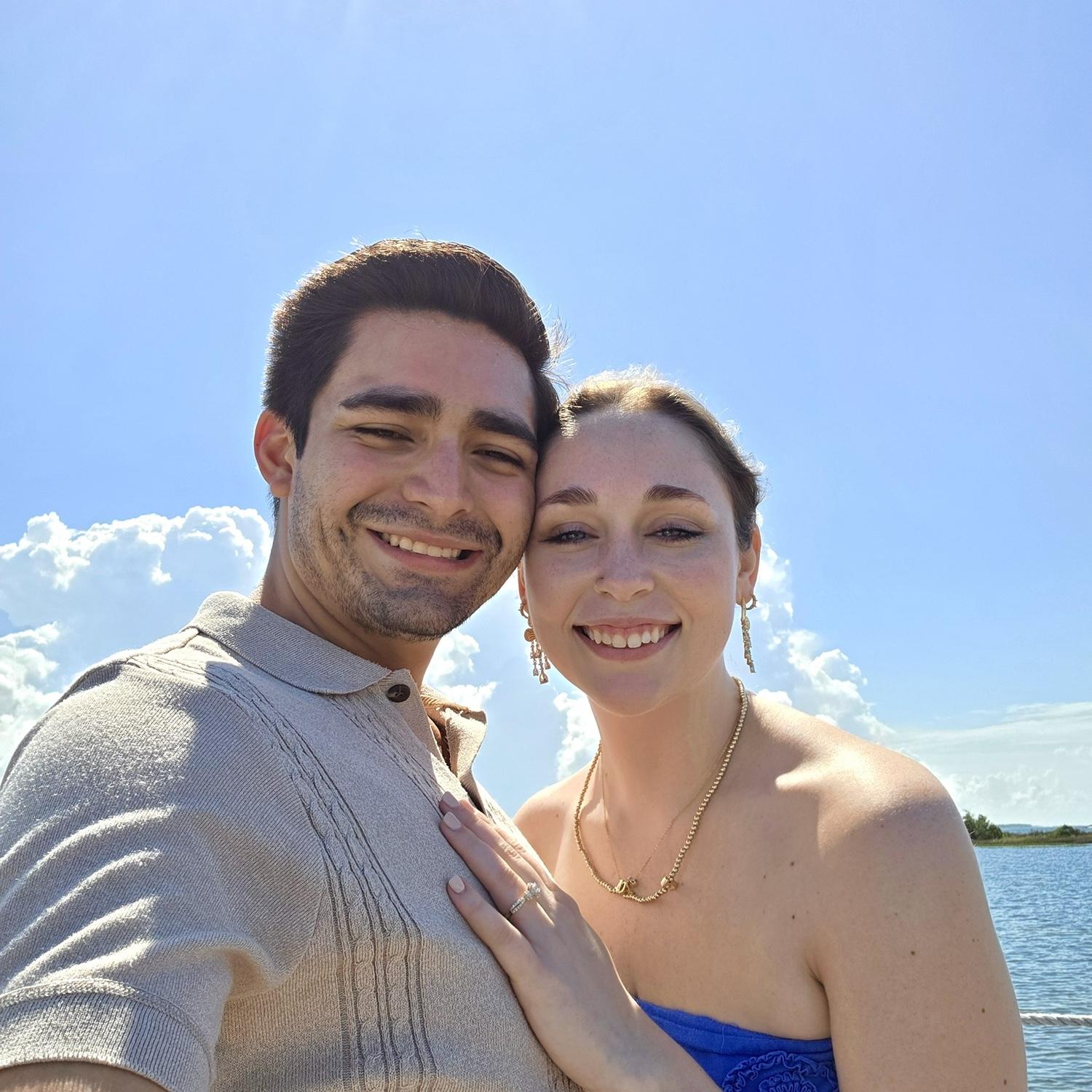 Brody proposed on the beach in Panama City- May 25, 2025!