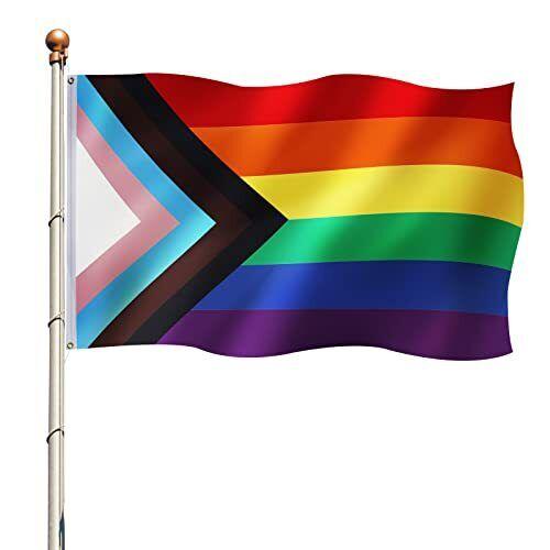3x5 FT Pride Flag Outdoor UV Resistant F...
