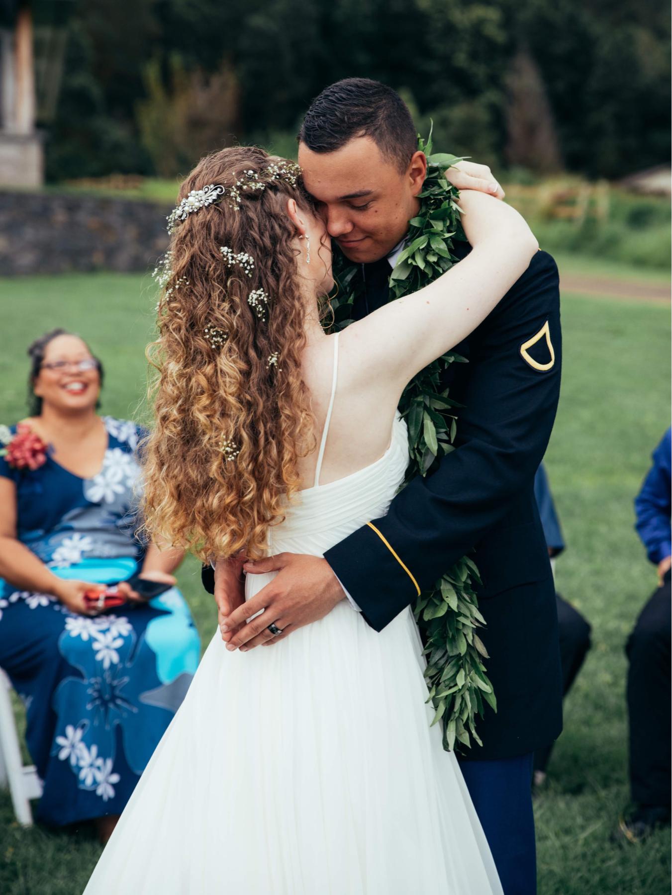 Our first wedding in May 2018.