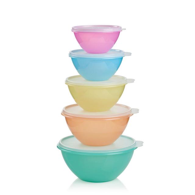 Martha Stewart Collection 8-Pc. Pastel Melamine Bowl Set $19.99