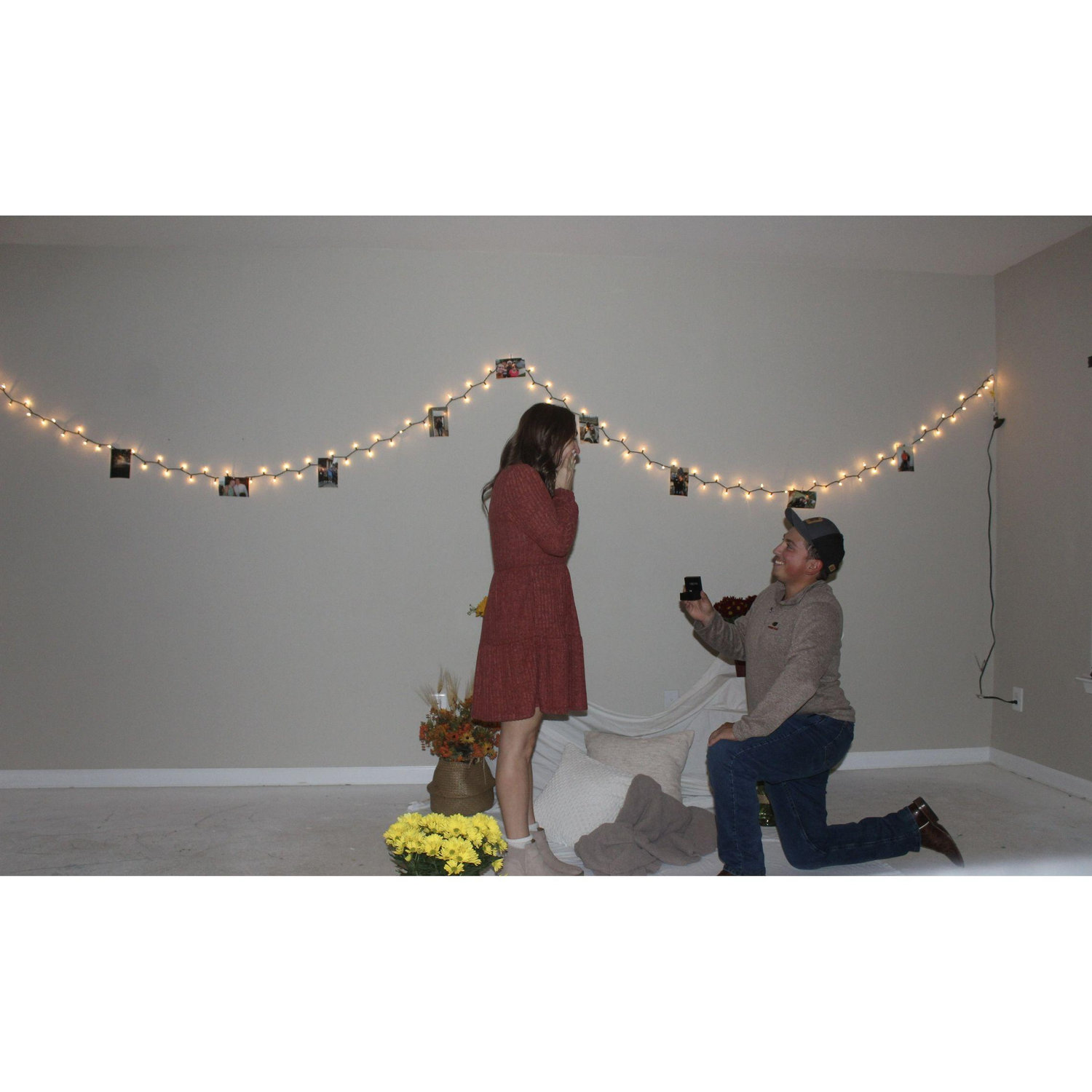 He asked, I said yes!