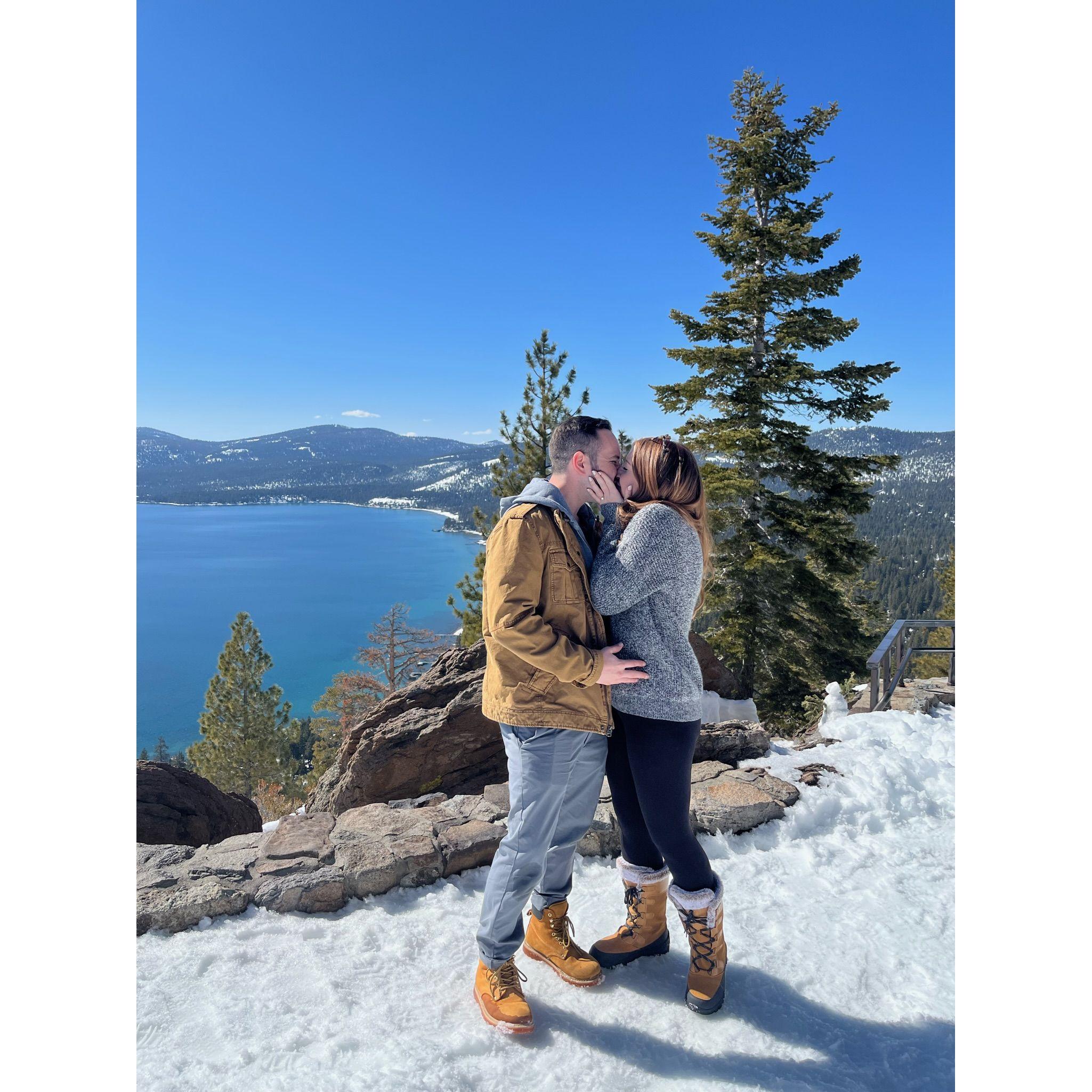 Our Engagement at Lake Tahoe!