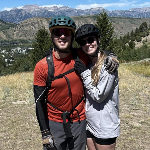 Mountain Biking On Our Honeymoon