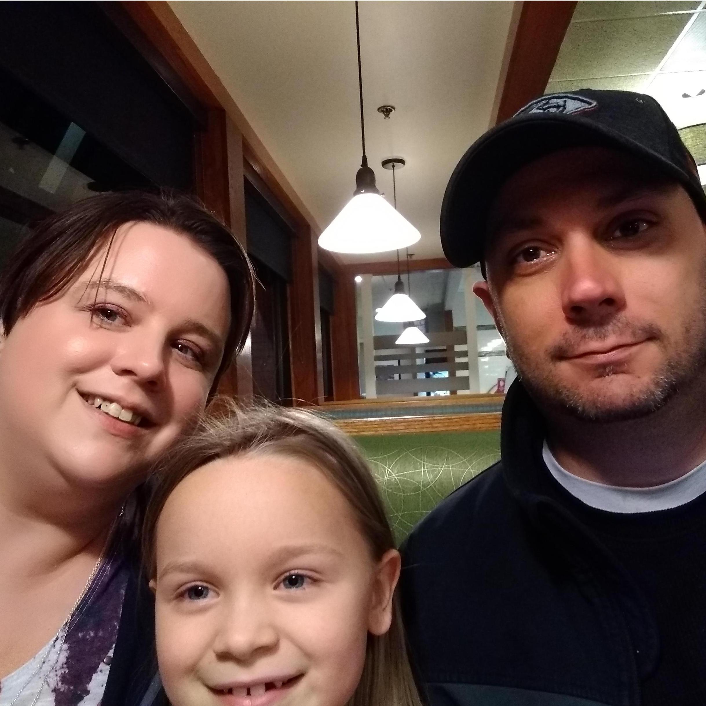 A rare photo of all of us
