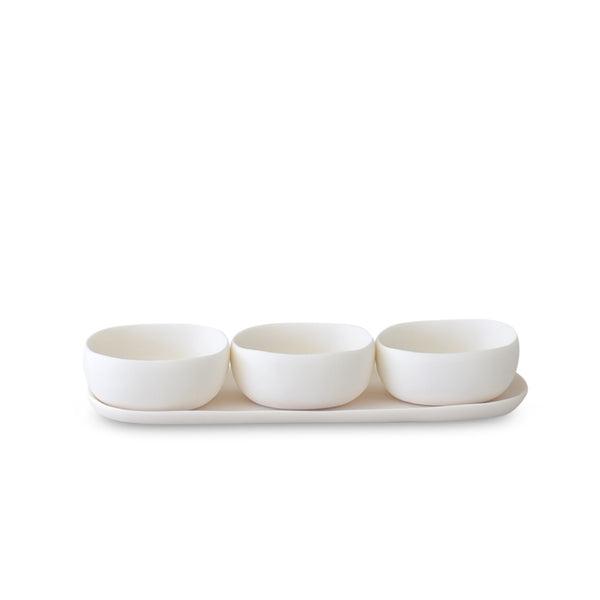 Tina Frey Trio of Bowls on Dish Set