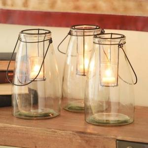 Clear Glass Lantern
