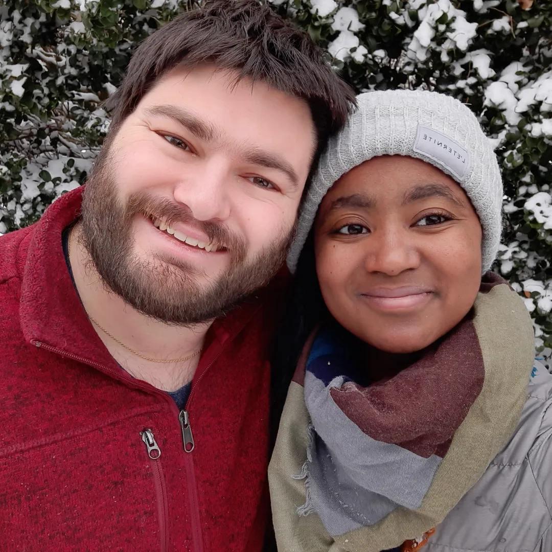 First winter snow storm we weathered together